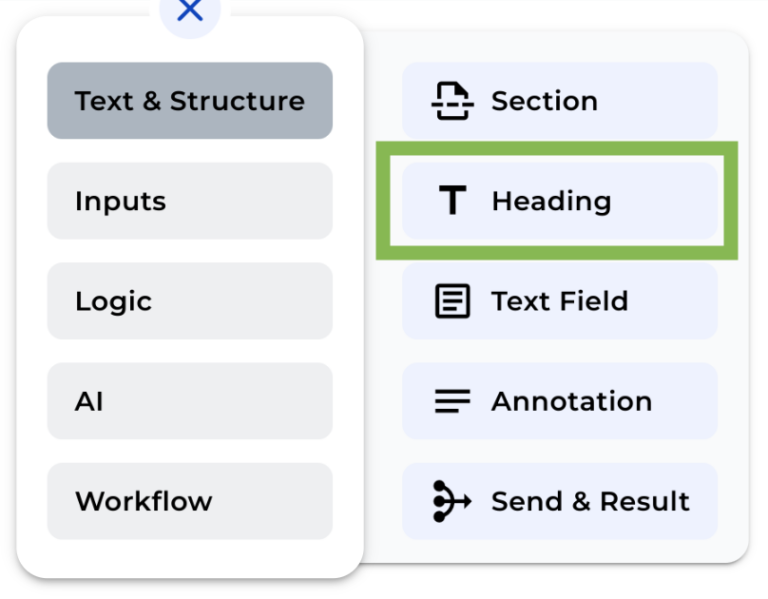 How to Structure Legal Bots with the Heading Node in e!