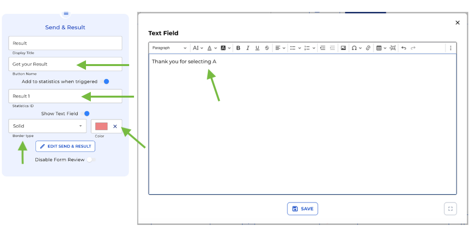 Send & Result Node: Close Bots & Display Results in e!