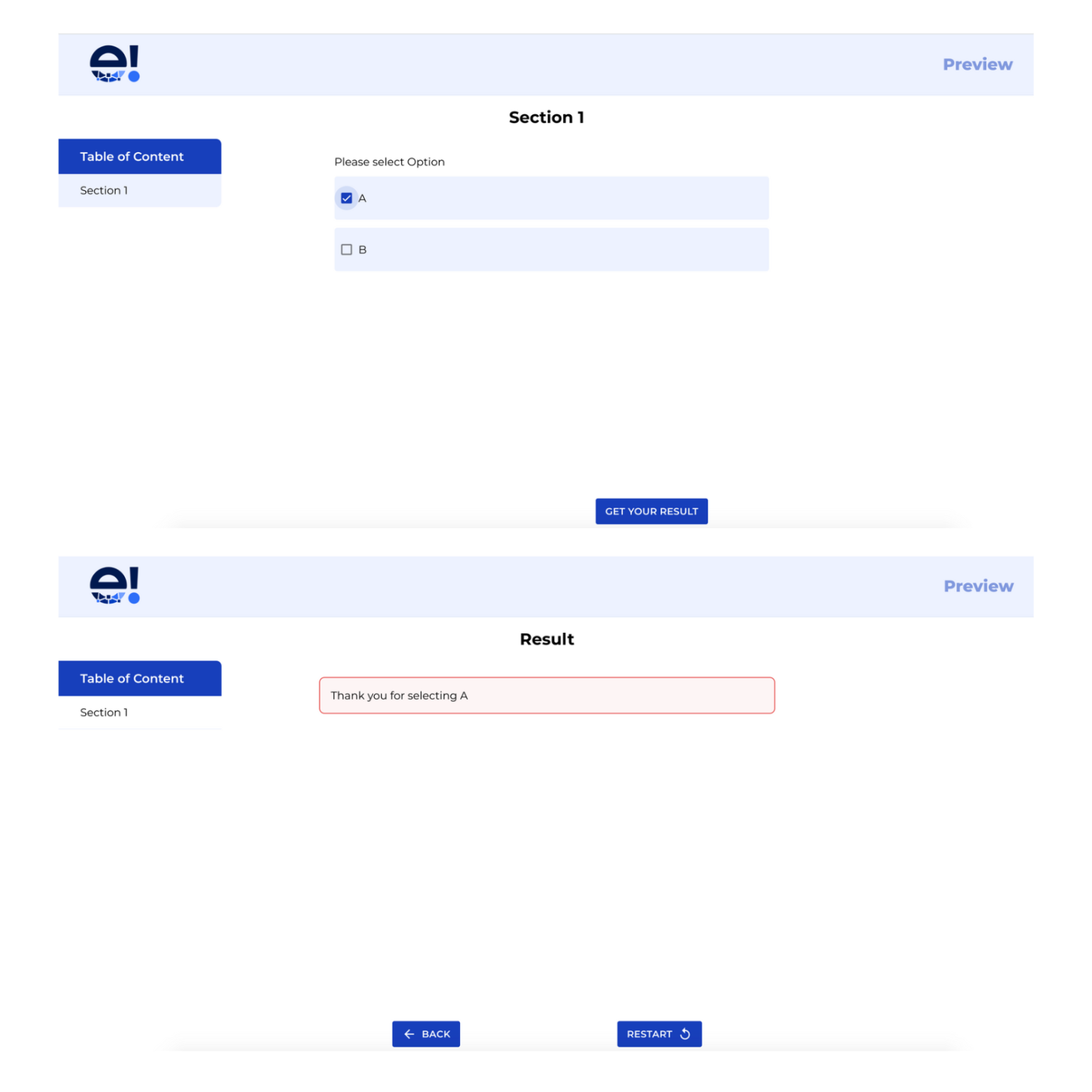 Send & Result Node: Close Bots & Display Results in e!