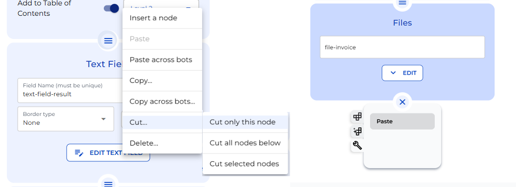 Cut, Copy & Paste Nodes: Manage Legal Bot Workflows Faster