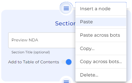 Cut, Copy & Paste Nodes: Manage Legal Bot Workflows Faster