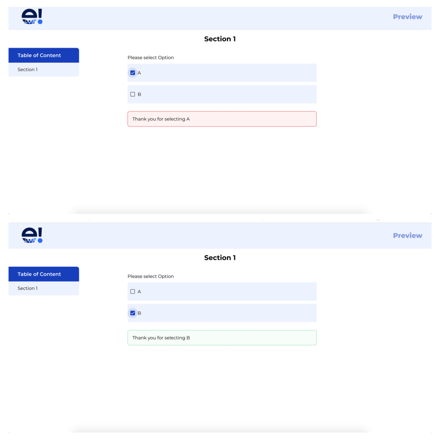 Logical Condition Node: Route Legal Bots Based on User Input